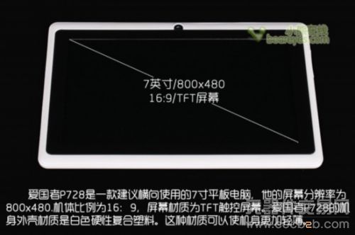 买对不买贵 超值平板爱国者P728评测1