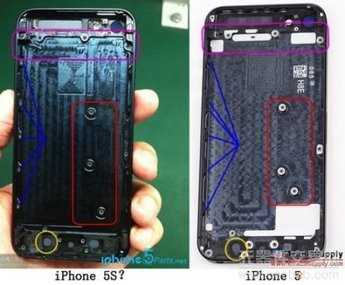 iPhone5S和iPhone6部件谍照抢先看4