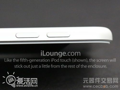 屌丝版iPhone清晰图曝光 全塑料外壳专为中国定制2