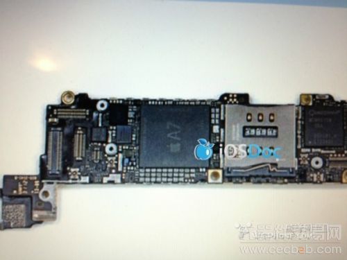 搭载A7四核处理器 iPhone 5S主板曝光0