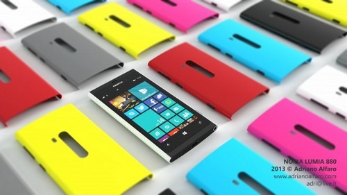 诺基亚Lumia 880曝光 可换背壳分辨率高0