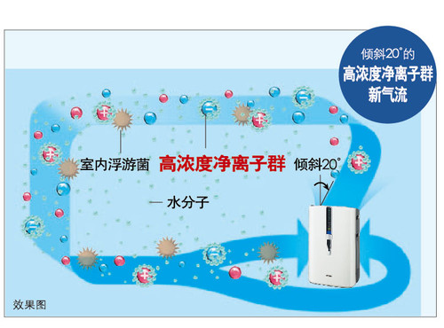 净离子群双重净化 夏普空气净化器首测4