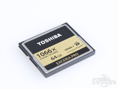 150M/s写入 东芝EXCERIA PRO CF 64G评测1
