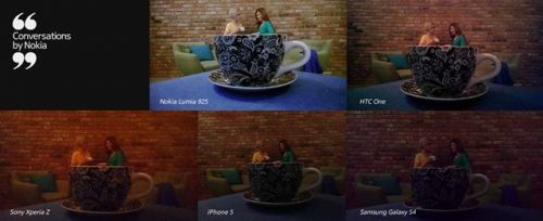 诺基亚官方Lumia 925 弱光样照 与其他旗舰机对比0