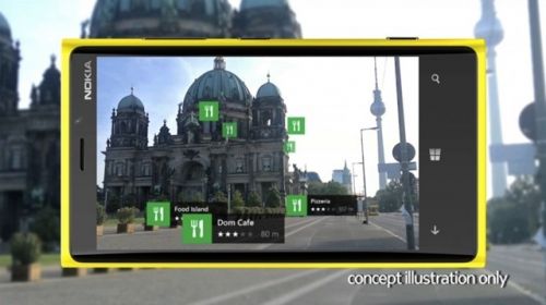 诺基亚+here+地图已整合城市万花筒