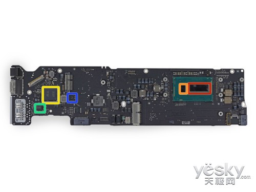 2013款MacBook Air拆解 内部构造变化不大2