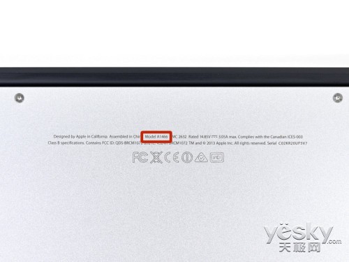 2013款MacBook Air拆解 内部构造变化不大2