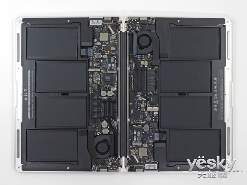 2013款MacBook Air拆解 内部构造变化不大2