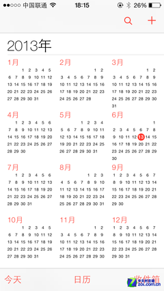 新扁平化/旧拟物化实景PK iOS7对比iOS613