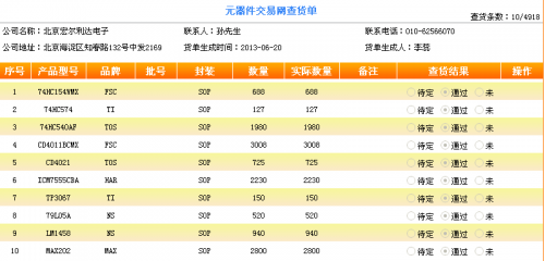 北京宏尔利达电子e查货抽查合格率100%_网站
