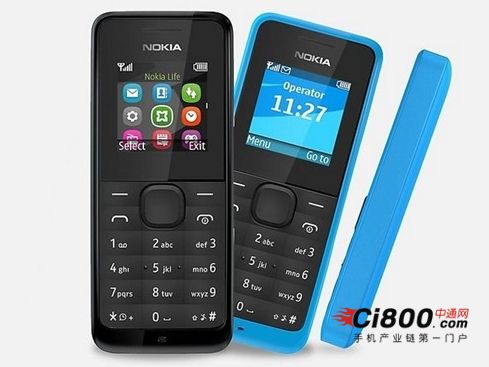 拆解Nokia105，120元廉价神器如何赚钱？0