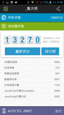 移动TD/四核/性价比高 TCL J900T评测11 移动TD/四核/性价比高 TCL J900T评测11