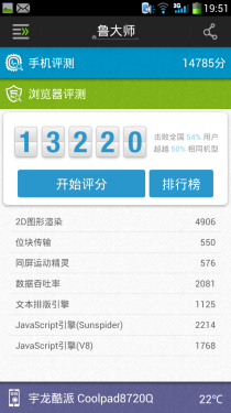  四核/移动3G网络 酷派8720Q全面评测23