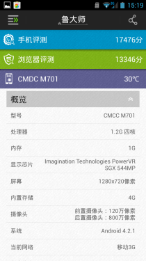 移动自主品牌 中国移动M701全面评测22