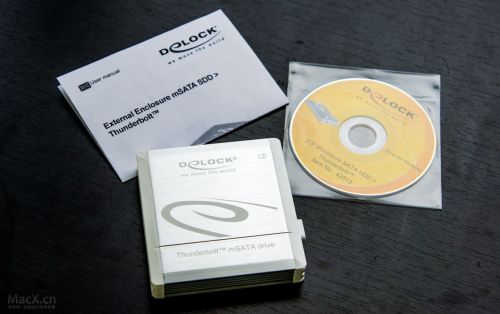 Delock SSD固态硬盘盒评测：Thunderbolt & mSATA1