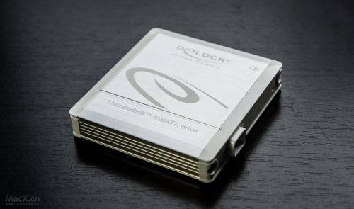 Delock SSD固态硬盘盒评测：Thunderbolt & mSATA3