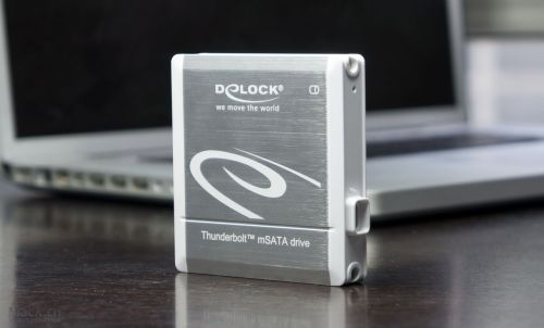 Delock SSD固态硬盘盒评测：Thunderbolt & mSATA13