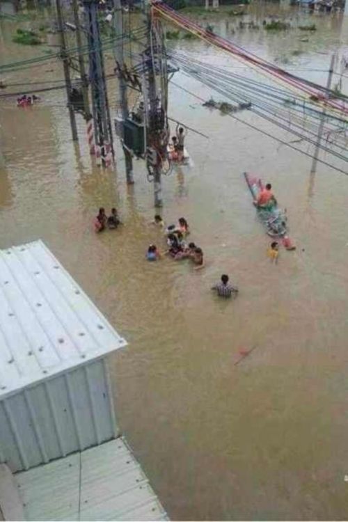求扩散!维库救灾物资今夜抵达潮汕暴雨重灾区