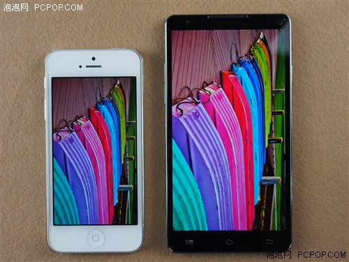 究竟有多炫?炫影SII/iPhone5屏幕对比6