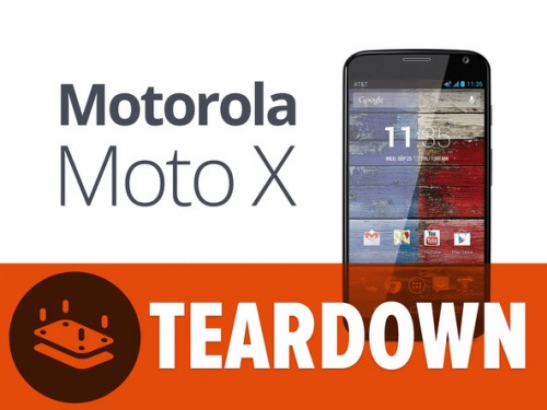 摩托罗拉最新旗舰Moto X完全拆解0