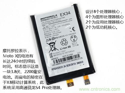 揭秘八核X8 SoC真面目 Moto X真机详细拆解16