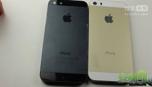 防刮大考验 黄金版iPhone 5S比5更耐磨0