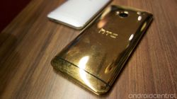 土豪金弱爆了 18K镀金版HTC One上手试玩1
