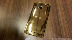 土豪金弱爆了 18K镀金版HTC One上手试玩2