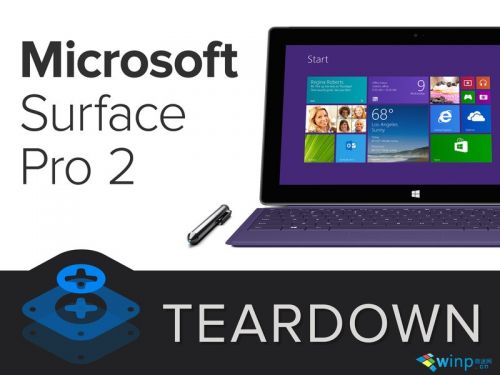 iFixit拆解：Surface Pro2几乎无法修复0