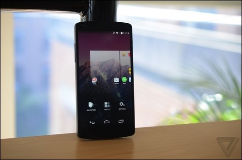 运行安卓4.4系统 谷歌Nexus5外媒最新评测（图）1