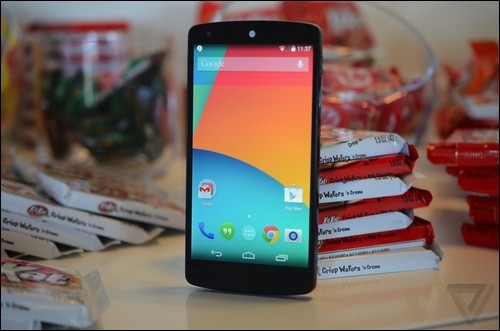 运行安卓4.4系统 谷歌Nexus5外媒最新评测（图）1