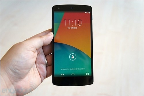 运行安卓4.4系统 谷歌Nexus5外媒最新评测（图）0