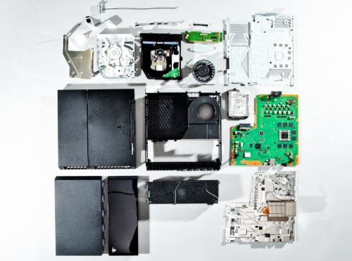 Sony展示PlayStation 4拆解后内装0