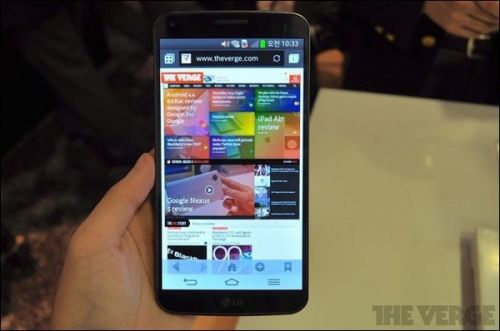 6寸曲面屏幕四核机 LG G Flex体验评测2