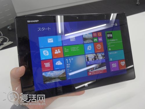 Win8平板的典范 夏普2560分辨率Mebius Pad上手玩0