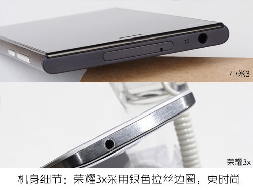华为荣耀3X与小米3对比评测3