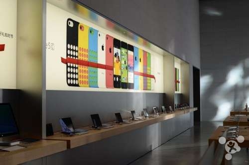 北京最大苹果店华贸购物中心店今盛大开业