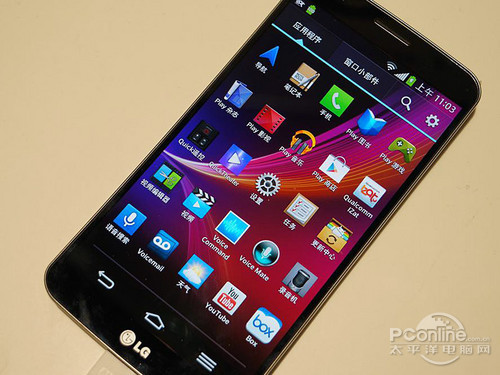 曲面屏幕 6英寸LG G Flex手机现场体验10