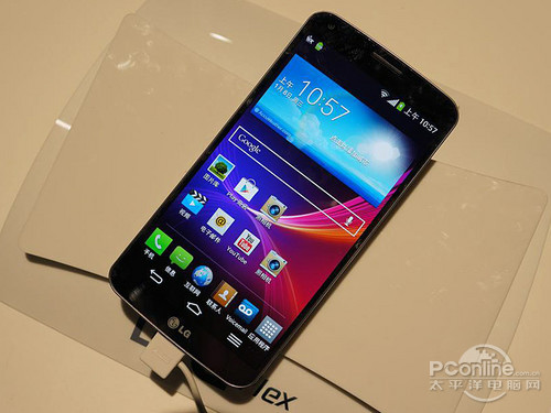 曲面屏幕 6英寸LG G Flex手机现场体验2