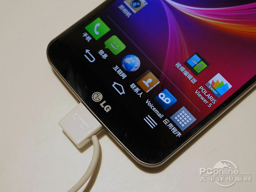 曲面屏幕 6英寸LG G Flex手机现场体验8