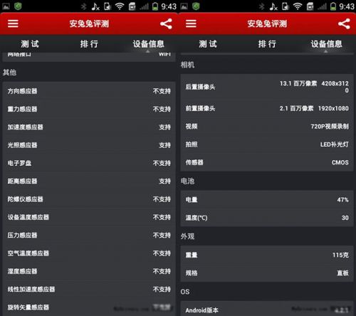 屏幕惊艳 酷派大观4 mini评测 9