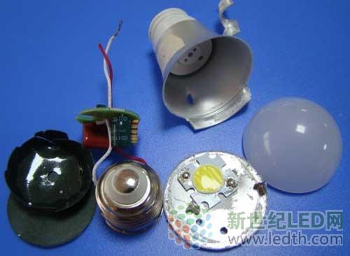 低成本LED球泡灯内部结构解密5