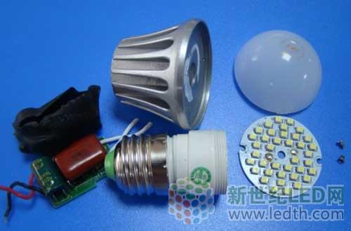 低成本LED球泡灯内部结构解密4