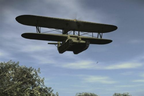 飞行坦克车?没错