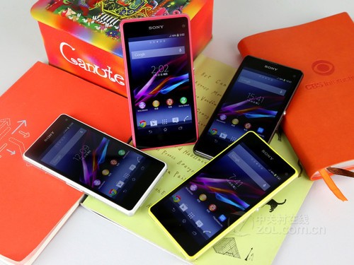 什么颜色都有 索尼Z1炫彩版商家新到货