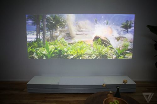 超短距离4K投影仪现身 索尼Life Space UX现场体验0