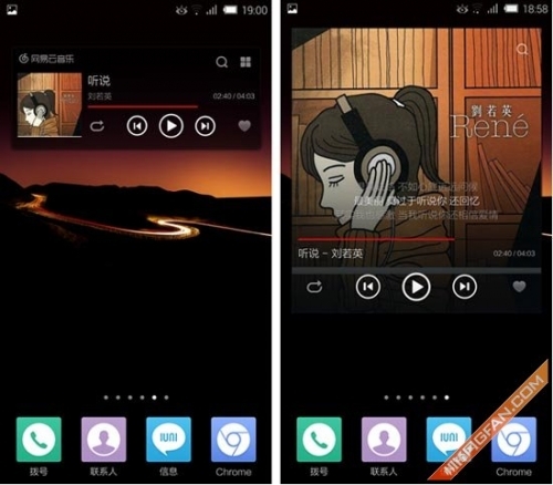 桌面组件一键换肤 《网易云音乐》评测_市场行