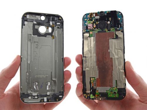 维修难度相当高 HTC One M8分解完成0