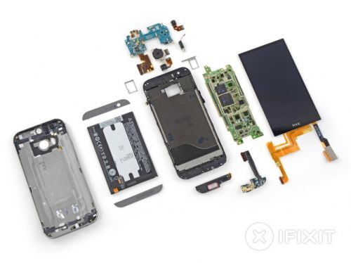 维修难度相当高 HTC One M8分解完成4