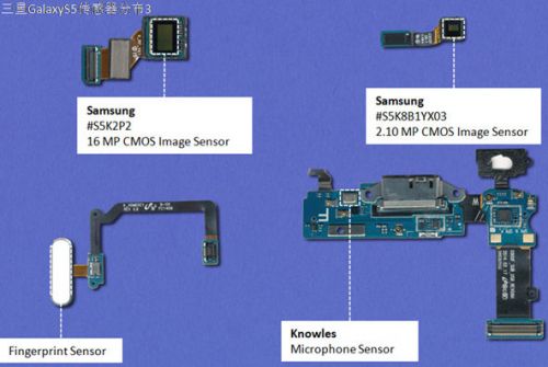 三星Galaxy S5十大传感器拆解分析3